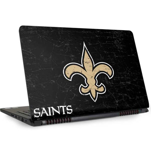 NFL New Orleans Saints Distressed Dell Inspiron Skin